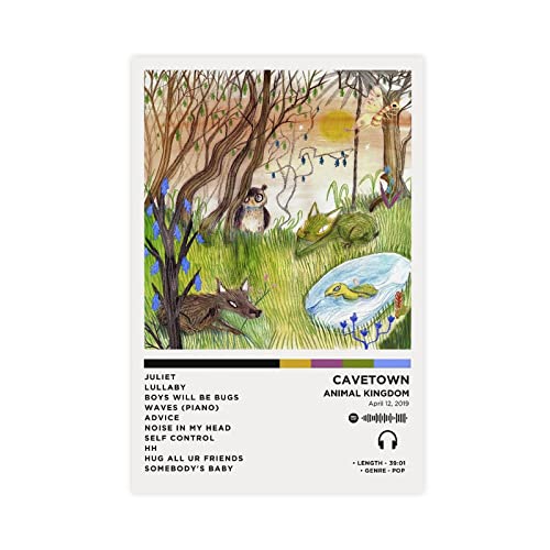 Cavetown Animal Kingdom Album Poster Leinwand Poster Schlafzimmer Dekor Sport Landschaft Büro Zimmer Dekor Geschenk Unrahmen-Stil 20 x 30 cm Cavetown Animal Kingdom Album Poster Leinwand Poster Schlafzimmer Dekor Sport Landschaft Büro Zimmer Dekor Geschenk Unrahmen-Stil 20 x 30 cm von PUrrre