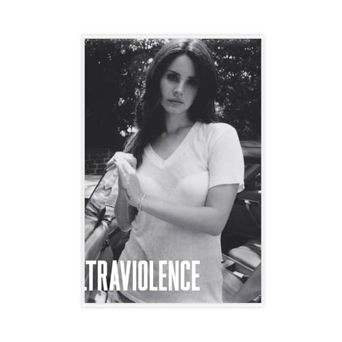 Sängerin Lana Del Rey Ultraviolence Album Cover Poster Leinwand Poster Wandkunst Dekor Druck Bild Gemälde für Wohnzimmer Schlafzimmer Dekoration ungerahmt 30 x 45 cm Sängerin Lana Del Rey Ultraviolence Album Cover Poster Leinwand Poster Wandkunst Dekor Druck Bild Gemälde für Wohnzimmer Schlafzimmer Dekoration ungerahmt 30 x 45 cm von PUrrre
