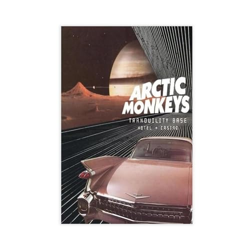 Tranquility Base Hotel & Casino Musikalbum Poster Leinwand Poster Wandkunst Dekor Druck Bild Gemälde für Wohnzimmer Schlafzimmer Dekoration ungerahmt 30 x 45 cm Tranquility Base Hotel & Casino Musikalbum Poster Leinwand Poster Wandkunst Dekor Druck Bild Gemälde für Wohnzimmer Schlafzimmer Dekoration ungerahmt 30 x 45 cm von PUrrre