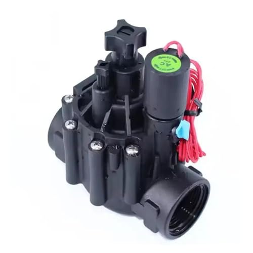 2,5 cm 2-Wege-Bewässerungs-Magnetventil, 220 V, 12 V, 24 V DC, Verriegelungs-Magnetventil mit Durchflussregulierung für landwirtschaftliche Bewässerung (einfarbig) von PVASROQWM