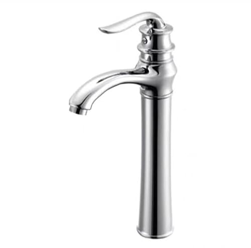 Gold Einhebel-Waschtischarmaturen, schwarz, Kalt- und Heißmischer, Waschbecken, Wasserhahn, Küchenarmatur, Badezimmerzubehör, Chrom (Chromfarbe1) von PVASROQWM