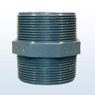 PVC Doppelnippel mit Außengewinde, 4" von PVC Doppelnippel