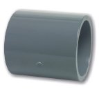 PVC Muffe 1 Stück beidseitiger Klebemuffe, Größe wählbar von 12-110mm (110mm) von PVC Muffe