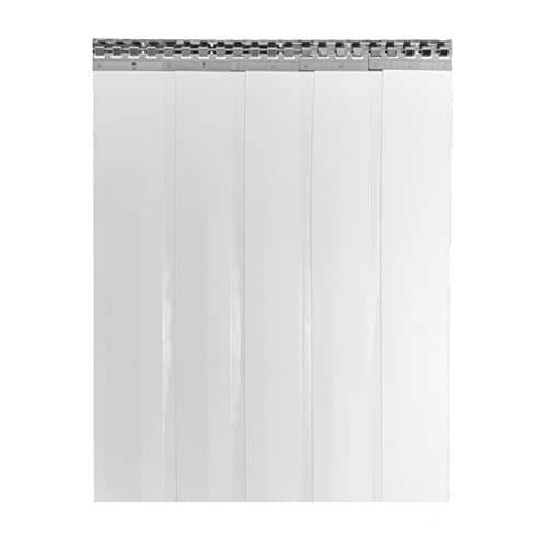 PVC Streifenvorhang 3x300mm Glasklar Transparent Höhe 2.75m x Breite 1.75m. Lamellenvorhang mit Schallschutz bis zu 30db. umweltfreundlicher Stallvorhang. PVC Vorhang recyclebar fertig vormontiert PVC Streifenvorhang 3x300mm Glasklar Transparent Höhe 2.75m x Breite 1.75m. Lamellenvorhang mit Schallschutz bis zu 30db. umweltfreundlicher Stallvorhang. PVC Vorhang recyclebar fertig vormontiert von PVC Streifen Vorhang