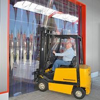 Streifenvorhang für den Innenbereich, Streifen Länge 2.600 mm, Überlappung 77 mm Streifenvorhang für den Innenbereich, Streifen Länge 2.600 mm, Überlappung 77 mm von Jungheinrich PROFISHOP