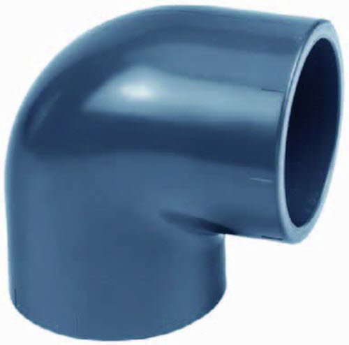 PVC Winkel 10 Stück 90°, 25mm, 2X Klebemuffe (10) (Preis pro Stück 0,75€) von PVC Winkel
