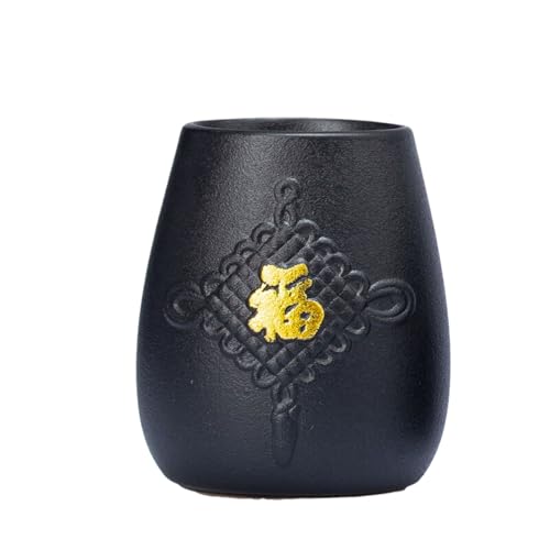 PVFRTGYHU P1752-茶具礼品茶具 Durchsichtige Teekanne mit Sieb 收纳筒配件 Keramik-Teeservice 陶瓷茶道瓶檀木茶夹洗壶刷笔黄铜茶刀茶勺 von PVFRTGYHU