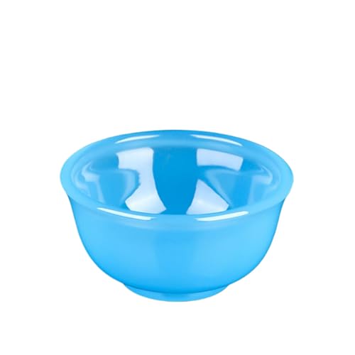 PVFRTGYHU P1769-冰蓝玉瓷 Gongfu-Teeservice, Kung-Fu-Teeservice, Porzellan-Teeservice 功夫茶杯喝茶品茗小杯子茶具家用 Handgefertigte Teekanne mit Farbiger Glasur, 琉璃待客小茶杯 von PVFRTGYHU