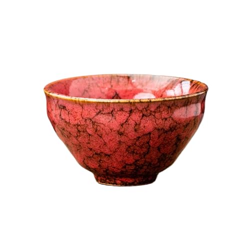 PVFRTGYHU P1993-茶杯茶具窑变五行杯天目釉大号建盏 Kung-Fu-Teesets, Teetablett und kleine Teeutensilien, Keramik-Teeservice 陶瓷品茗杯单杯主人杯家用 von PVFRTGYHU