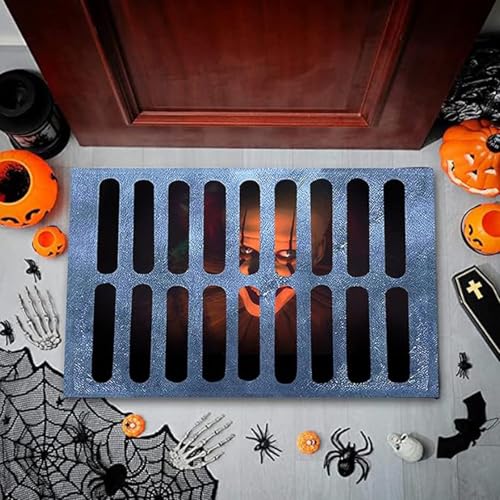 PVFZXS Halloween Fußmatte, Fußmatte Lustig, Fußmatte Halloween, Halloween Badematte, Halloween Teppich, 3D Teppich, Lustige Fußmatten, Fussmatte Halloween, Fußmatte Es Clown PVFZXS Halloween Fußmatte, Fußmatte Lustig, Fußmatte Halloween, Halloween Badematte, Halloween Teppich, 3D Teppich, Lustige Fußmatten, Fussmatte Halloween, Fußmatte Es Clown von PVFZXS