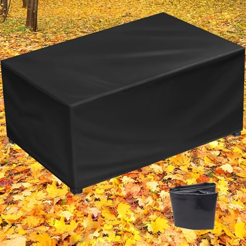 PVPQPR Gartenmöbel Abdeckungen 255x90x75cm Rechteckig Abdeckung Für Gartentisch Loungemöbel Abdeckung 420d Oxford Tischabdeckung Für Draußen,Wasserdicht,Winddicht,Anti-Uv,Schwarz PVPQPR Gartenmöbel Abdeckungen 255x90x75cm Rechteckig Abdeckung Für Gartentisch Loungemöbel Abdeckung 420d Oxford Tischabdeckung Für Draußen,Wasserdicht,Winddicht,Anti-Uv,Schwarz von PVPQPR