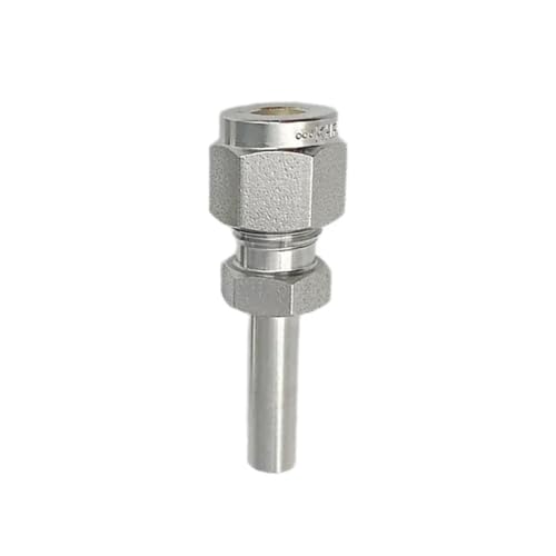 1 x Rohradapter Doppelhülse Klemmverschraubung 1/4 Zoll 3/8 Zoll 1/2 Zoll 6 8 10 12 mm LOK von PVTLCYBI