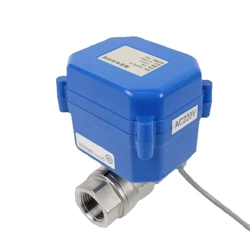 PVTLCYBI 2-Wege-Kugelhahn DN8 DN10 DN15 DN20 DN25 mit elektrischem Antrieb(DN32,AC24V DC24V_CR04-NORMAL Close) von PVTLCYBI