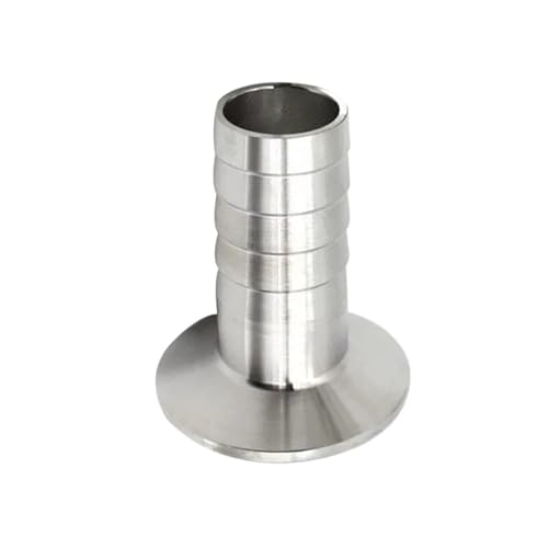 PVTLCYBI 6 8 10 12 12,7 14 16 19 25 32 38 mm Schlauchstutzen x 3,8 cm Tri Clamp TC34 TC25,4 (6 mm) von PVTLCYBI