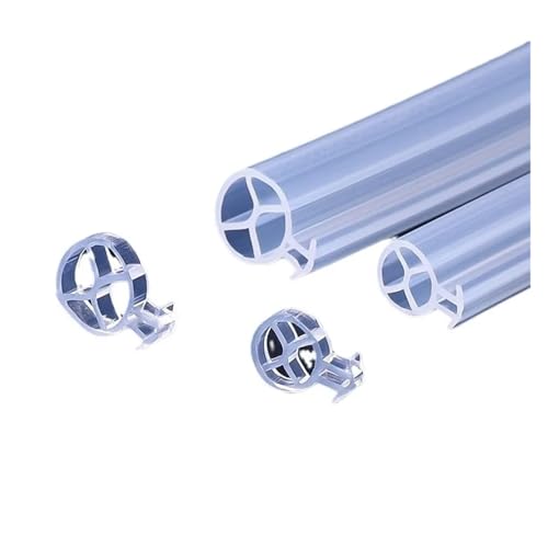 PVUVTNAHW 10 Meter O-Typ Silikonkautschuk-Dichtungsstreifen for Stahltür/Fenster-Tanga-Streifen, winddichte Isolierung(Small translucent) von PVUVTNAHW