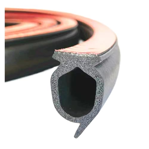 PVUVTNAHW 1M/3M/5M Rollladen Universal Tür Boden Dichtung Streifen Elektrische Garage Selbst-Adhesive Gummi(5M) von PVUVTNAHW