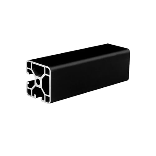 PVUVTNAHW 1PC 4040 N2 Aluminium Profil Extrusion EU Standard Eloxiert Linear Schiene for CNC 3D Drucker Teile(Svart,100mm) von PVUVTNAHW