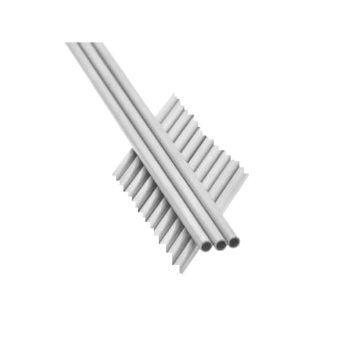 PVUVTNAHW 304 Edelstahlrohr, superfeines Rohr, Außendurchmesser 2 mm – 2,8 mm, Wandstärke 0,1 mm, 0,15 mm – 0,7 mm(500mm x 6pcs,2.4x0.2mm) von PVUVTNAHW