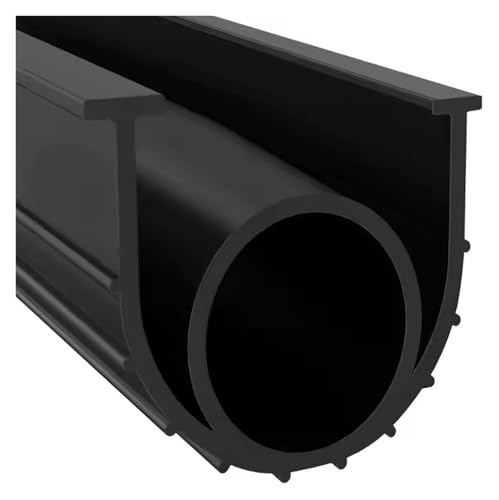 PVUVTNAHW 4M Universal Garage Rollladen Tür Boden Stripping Gummidichtung mit Schutz Wind Regen Blockieren Streifen(1M) von PVUVTNAHW
