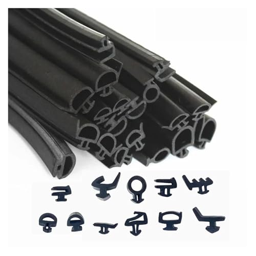 PVUVTNAHW 5/10M Brücke Aluminium Legierung Türen Windows Dichtung Streifen Karte Slot Typ EPDM Gummi Streifen(1-5M) von PVUVTNAHW