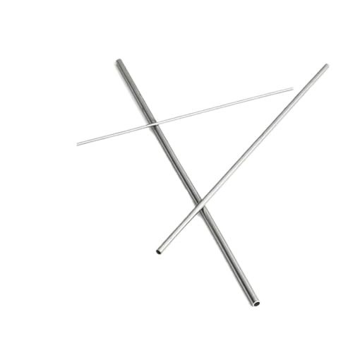 PVUVTNAHW 5 Stück 304 Edelstahlrohr, superfeines Rohr, Außendurchmesser 3 mm – 3,8 mm, Wandstärke 0,15 mm – 1 mm(3.5x0.15mm) von PVUVTNAHW