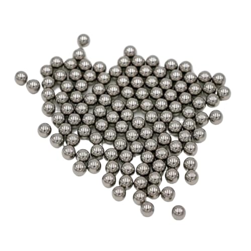 PVUVTNAHW 6,35 mm 1/4'' 6,5 mm 7 mm 7,144 mm 9/32'' AISI304 Edelstahl-Massivlagerkugel(25pcs,6.5mm) von PVUVTNAHW