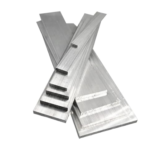 PVUVTNAHW 6061 Aluminiumlegierung Flachstange Dicke 3/4/5/6 mm Breite 10/15/20/25/30/40/50/60 mm Länge 100/150/200 mm(4x10x200mm 1Pc) von PVUVTNAHW