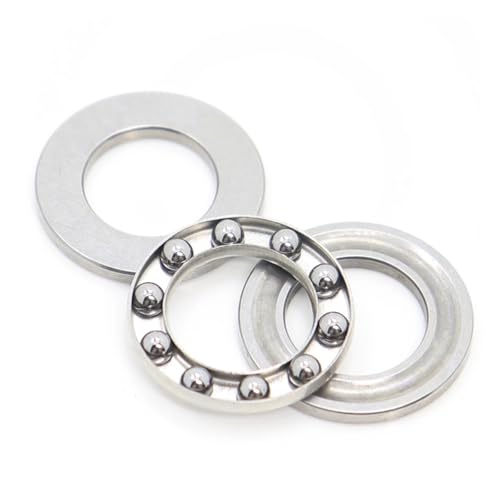 PVUVTNAHW 6PCS F6-12M F7-15M F8-14M F8-16M F10-18M Edelstahlkäfig Axialkugellager(F8-14M-8x14x4mm) von PVUVTNAHW