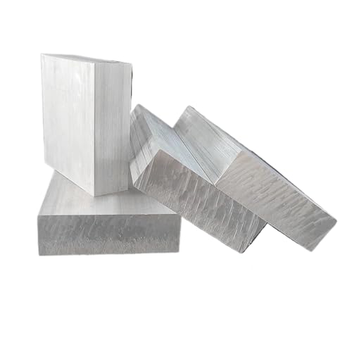 PVUVTNAHW Dicke 20 25 30 mm Breite 40 50 60 80 100 mm 6061 Aluminiumlegierung Flachstange Länge 80 mm 100 mm 150 mm 200 mm(25x90x200mm 1pc) von PVUVTNAHW
