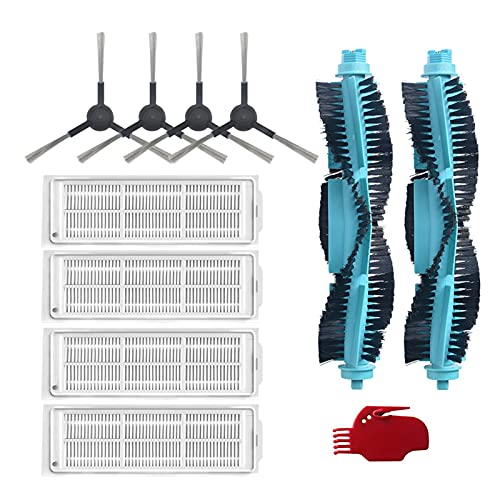 PVUVTNAHW Hauptbürstenwaschabilter -Seitenbürste for Viomi kompatibel SE V2 V2PRO V-RVCLM21B V3 for Roboter -Staubsauger -Wischentuch(2-2) von PVUVTNAHW