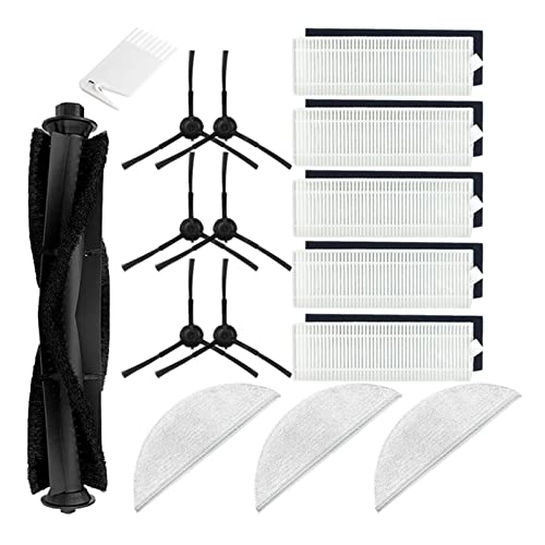 PVUVTNAHW Hauptseite Bürstenfilter Mopp Tuch Staubbeutel for Roboter Vakuumkompatibel for LYDSTO R1 Staubsauger Zubehör Ersatz(009) von PVUVTNAHW