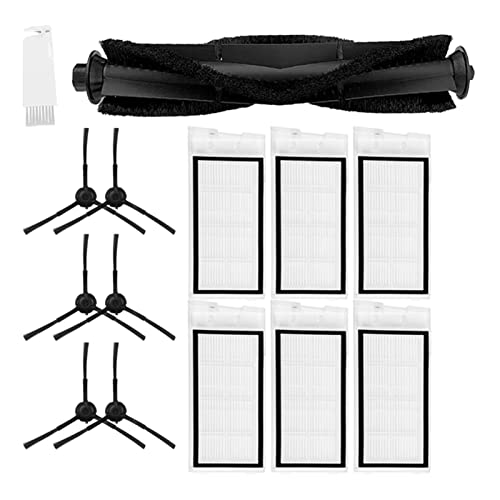 PVUVTNAHW Mops Tücher Lappen Staubbeutel Walzen Hauptbürste Seitenbürstenfilter Kompatibel for ROIDMI VORABEND Plus for Roboter-Staubsaugerteile(Set-8) von PVUVTNAHW