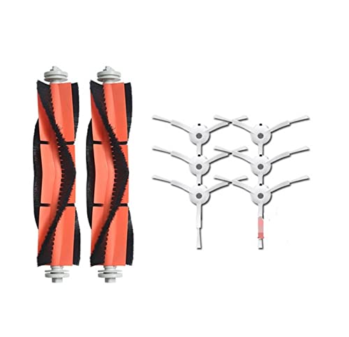 PVUVTNAHW Neue Hauptbürste Waschbares Filter Seitenbürstenkit Kompatibel for MI Vacuum 1. Roboter for Roborock S50 S51 S55 S6 E35 T60 T61 T65 Teile(Set-13) von PVUVTNAHW