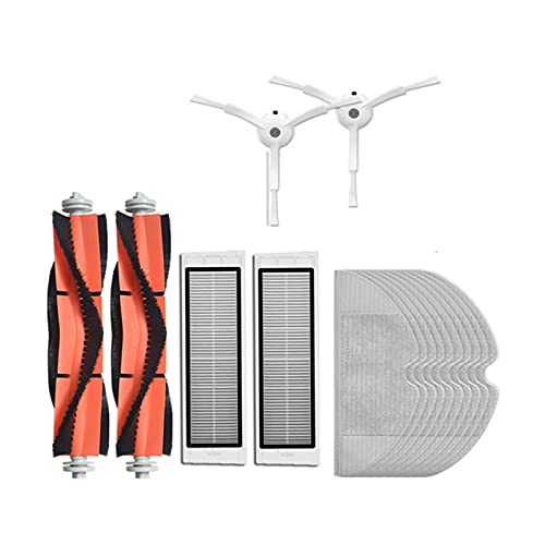 PVUVTNAHW Neue Hauptbürste Waschbares Filter Seitenbürstenkit Kompatibel for MI Vacuum 1. Roboter for Roborock S50 S51 S55 S6 E35 T60 T61 T65 Teile(Set-25) von PVUVTNAHW