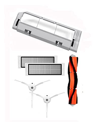 PVUVTNAHW Neue Hauptbürste Waschbares Filter Seitenbürstenkit Kompatibel for MI Vacuum 1. Roboter for Roborock S50 S51 S55 S6 E35 T60 T61 T65 Teile(Set-5) von PVUVTNAHW
