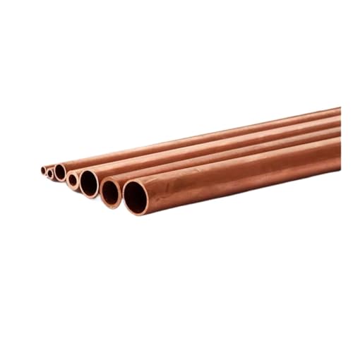 PVUVTNAHW T2 Kupferrohr OD 21mm 22mm 23mm 27mm 25mm 29mm 30mm Hartes gerades Kapillarhohlkupferrohr(500mm,25x1.5mm) von PVUVTNAHW