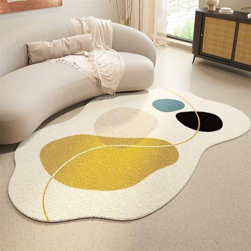 PVYGDXYI Abstrakter moderner minimalistischer waschbarer unregelmäßig geformter Teppich im zeitgenössischen Design PVYGDXYI Abstrakter moderner minimalistischer waschbarer unregelmäßig geformter Teppich im zeitgenössischen Design von PVYGDXYI