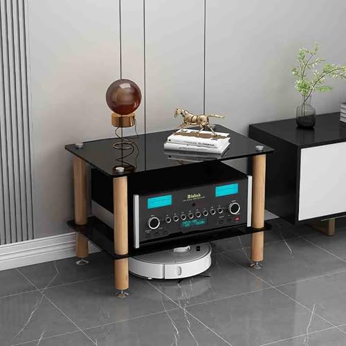 PVYGDXYI Media Storage Cabinet AV Media Stand with 1 3 45.0 cm von PVYGDXYI