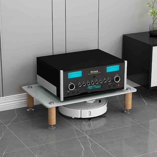 PVYGDXYI Medien-Aufbewahrungsschrank, AV-Media-Ständer mit 1 3 14 cm von PVYGDXYI