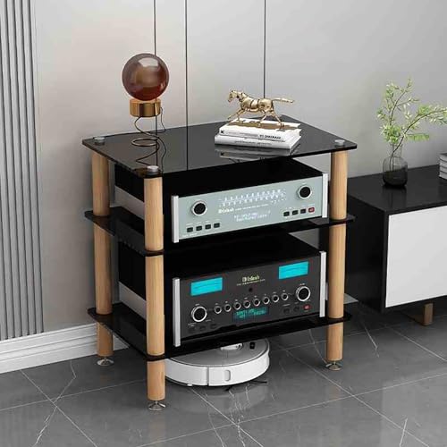 PVYGDXYI Medien-Aufbewahrungsschrank, AV-Media-Ständer mit 1 3 66 cm von PVYGDXYI