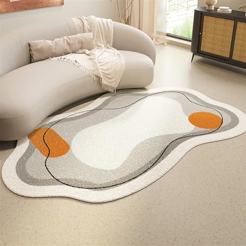 PVYGDXYI Moderner Abstrakter, unregelmäßig geformter, waschbarer Teppich im minimalistischen Design PVYGDXYI Moderner Abstrakter, unregelmäßig geformter, waschbarer Teppich im minimalistischen Design von PVYGDXYI