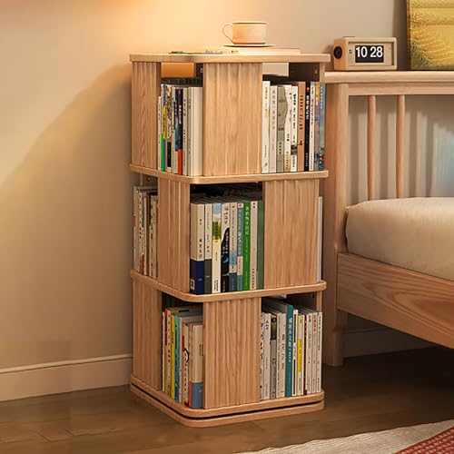 PVYGDXYI Moderner Schlafzimmer Nachttisch aus Holz, um 360° drehbar, Weiß Einfacher Massivholz Nachttisch mit doppelten Aufbewahrungsschubladen, Mini Nachttisch, Schlafzimmer PVYGDXYI Moderner Schlafzimmer Nachttisch aus Holz, um 360° drehbar, Weiß Einfacher Massivholz Nachttisch mit doppelten Aufbewahrungsschubladen, Mini Nachttisch, Schlafzimmer von PVYGDXYI