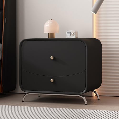 PVYGDXYI Weißer niedlicher Nachttisch aus Holz, moderner minimalistischer Nachttisch aus Massivholz mit doppelten Aufbewahrungsschubladen, Mini-Nachttisch aus Holz - B PVYGDXYI Weißer niedlicher Nachttisch aus Holz, moderner minimalistischer Nachttisch aus Massivholz mit doppelten Aufbewahrungsschubladen, Mini-Nachttisch aus Holz - B von PVYGDXYI