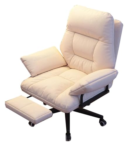 Stuhl, Bürostuhl, ergonomischer Chefstuhl, Bürostühle mit Rädern, Computerschreibstuhl mit verstellbarer Höhe, drehbarer Rollstuhl Stuhl, Bürostuhl, ergonomischer Chefstuhl, Bürostühle mit Rädern, Computerschreibstuhl mit verstellbarer Höhe, drehbarer Rollstuhl von PVYGDXYI