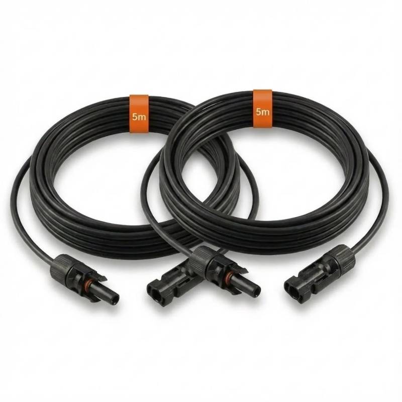 PVundSO Solarkabel-Verlängerung 2x 5m Schwarz MC4 PVundSO Solarkabel-Verlängerung 2x 5m Schwarz MC4 von PVundSO