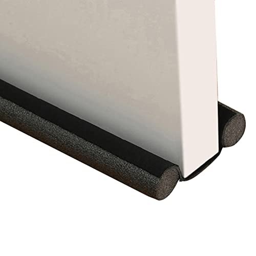 PW TOOLS 93 cm/36,6 Zoll Türdichtung, Türboden Dichtungsstreifen, Zugluftstopper für die Unterseite der Tür, Zugluftstopper unter der Tür, zum Schließen von Lücken unter Türen von PW TOOLS
