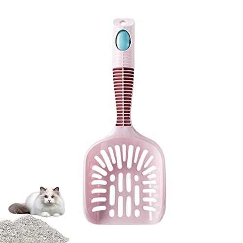 PW TOOLS Katzenstreu-Schaufel,Suspensible Litter Box Scooper mit Müllsack | Schaufel für Katzentoilette, Katzenzubehör, Katzenreinigungswerkzeug, Schaufel für Katzentoilette, Schaufel von PW TOOLS