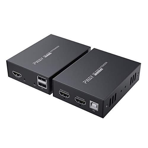 PW-HT225HK HDMI KVM USB Extender 165ft/ 50m Übertragung über Einzelne Cat5e/ 6/7 Full HD 1080P Unterstützung 3D EDID Loop out… PW-HT225HK HDMI KVM USB Extender 165ft/ 50m Übertragung über Einzelne Cat5e/ 6/7 Full HD 1080P Unterstützung 3D EDID Loop out… von PWAY