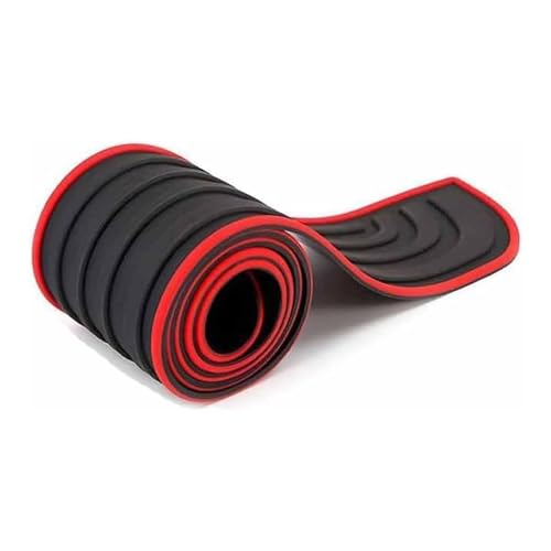 PWCFFF Stoßstangenschutz aus Gummi für Audi Q5 Sportback 2021 2022 2023 2024, Anti Scratch Türschweller Schutz Leisten Selbstklebender Gummi Schwellerschutz,Red-90cm*7cm PWCFFF Stoßstangenschutz aus Gummi für Audi Q5 Sportback 2021 2022 2023 2024, Anti Scratch Türschweller Schutz Leisten Selbstklebender Gummi Schwellerschutz,Red-90cm*7cm von PWCFFF