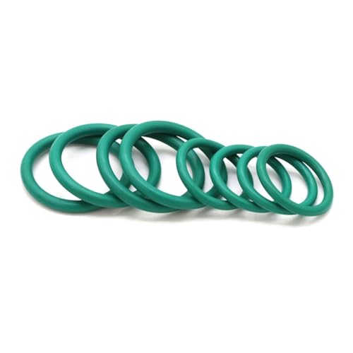 Hardware 10 Stück CS 4,0 mm OD 14~100 mm Grün FKM Fluorkautschuk O-Ring Dichtungsdichtung Isolieröl Hohe Temperaturbeständigkeit Grüne Packungsscheibe(OD 26MM ID 18MM-CS 4.0MM) von PWQBABJWL